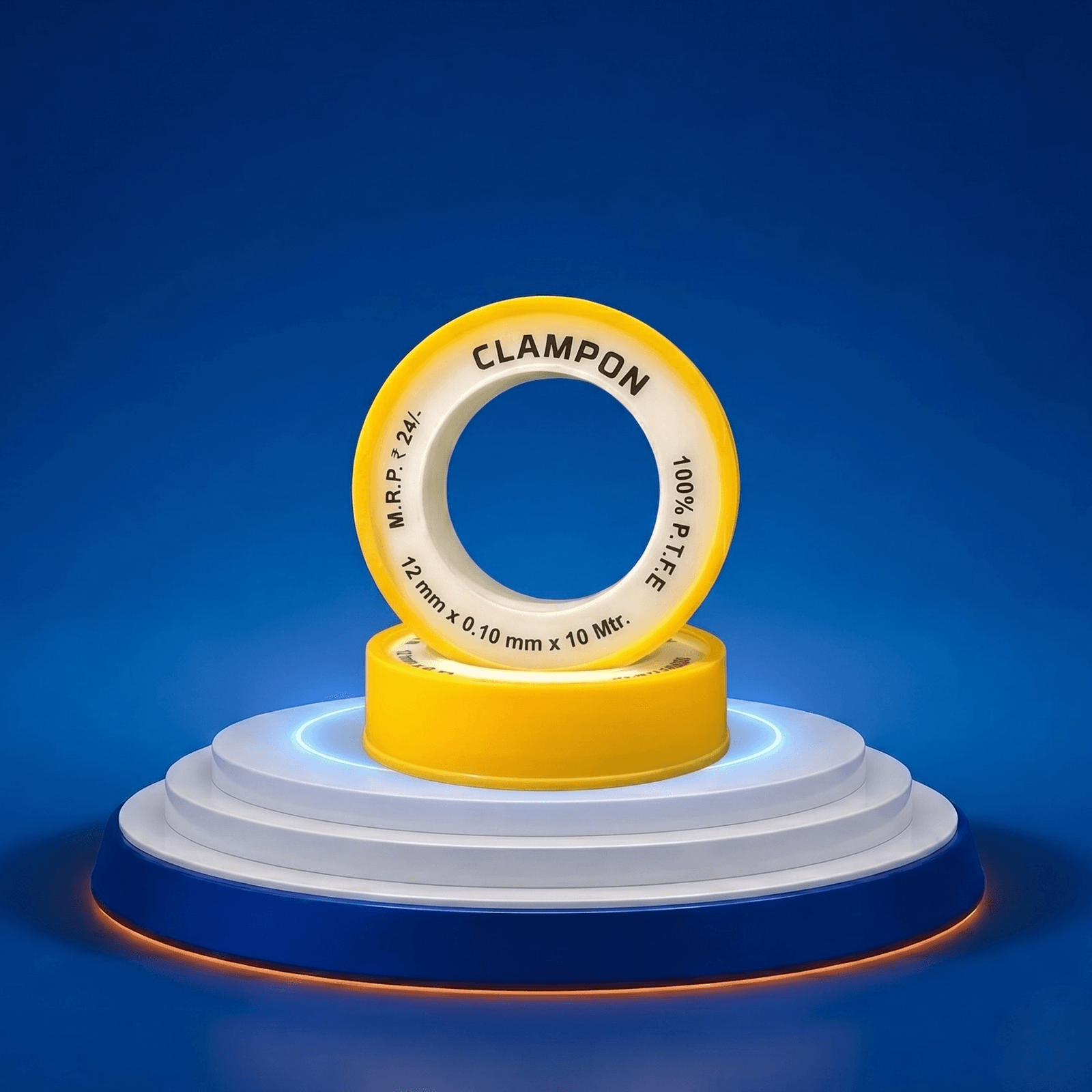 Clampon PTFE thread seal tape